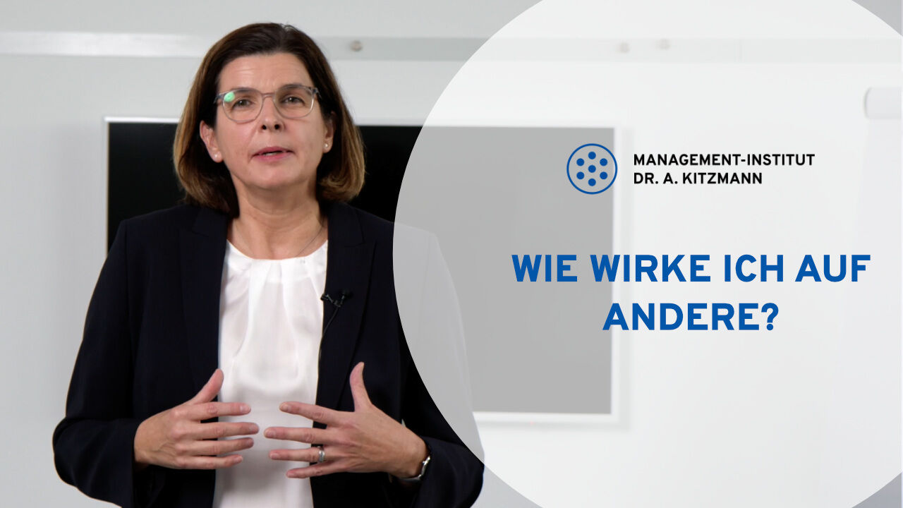 Wie wirke ich auf Andere? Seminar