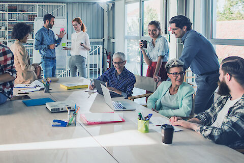 standort Bild Regus Business Center Spaces Omniturm