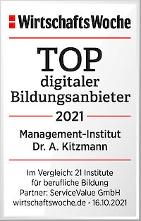 Wirtschaftswoche TOP Digitaler Bildungsanbieter 2021